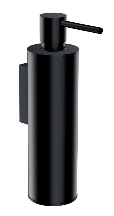 Omnires Modern Project Dozownik mydła w płynie wiszący czarny (MP60721BL)